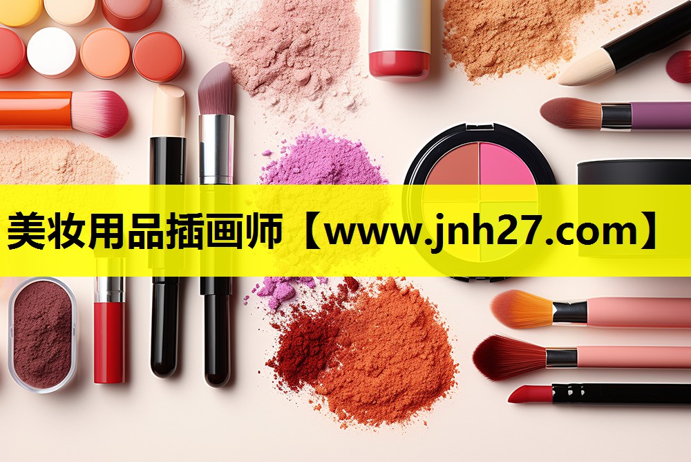 美妆用品插画师